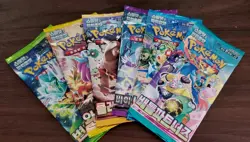 Pokemon Trading Cards 6 Assorted Sealed Korean Booster Packs Collection - Image 1