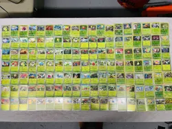 Green Holo Leaf Pokemon Card Lot 133 Cards In All Great Condition See Photos - Image 1