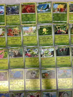 Green Holo Leaf Pokemon Card Lot 133 Cards In All Great Condition See Photos - Image 5