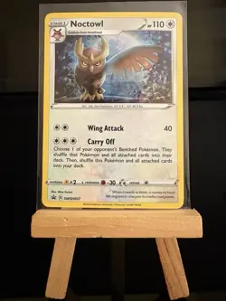 NOCTOWL - SWSH027 S&S - Black Star Promo 2020 - Holo - Pokemon TCG Card - Image 1