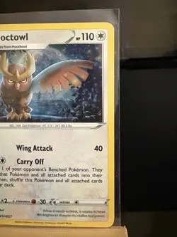 NOCTOWL - SWSH027 S&S - Black Star Promo 2020 - Holo - Pokemon TCG Card - Image 3