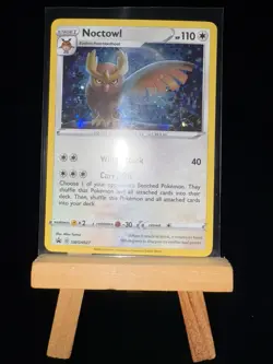 NOCTOWL - SWSH027 S&S - Black Star Promo 2020 - Holo - Pokemon TCG Card - Image 4
