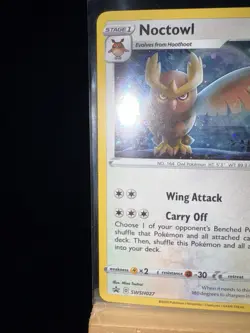 NOCTOWL - SWSH027 S&S - Black Star Promo 2020 - Holo - Pokemon TCG Card - Image 5