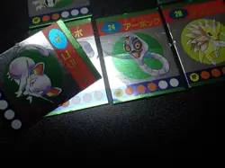 Pokemon Magazine Promo Ginpika Himitsu Mini Card x8 Arbok Fearow etc #5384 - Image 2