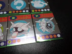 Pokemon Magazine Promo Ginpika Himitsu Mini Card x8 Muk Dewgong etc #5389 - Image 2