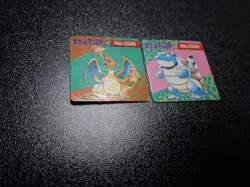 Pokemon GB Pocket Mini Card Non Holo x2 Charizard & Blastoise #5736 - Image 5