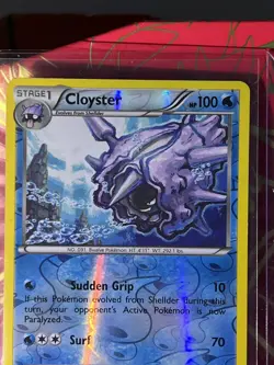 Cloyster #24/122 XY BREAKPoint Pokemon Reverse Holo Uncommon Card - Image 2