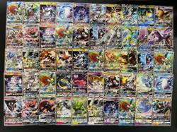 100 GX RR Holo Full Arts Lot Set Pokemon Japanese Cards W179 - Image 2