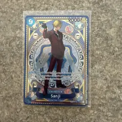 One Piece CCG Sanji SP SEC OP06-119 OP11 Parallel a Fist of Divine Speed NM Card - Image 3