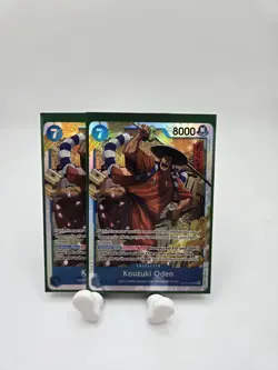 Kozuki Oden ST22-005 SR Stard Deck EX (Ace & Newgate) - ONE PIECE Card X 2 - Image 1