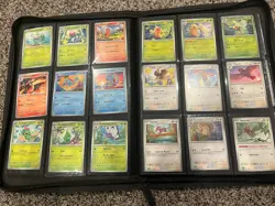 Complete Pokemon S&V 151 Common/Uncommon/Holo Rare 153 Cards Base Master Set - Image 1