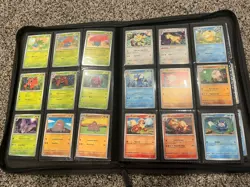 Complete Pokemon S&V 151 Common/Uncommon/Holo Rare 153 Cards Base Master Set - Image 3