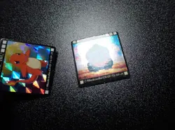Pokemon GB Pocket Mini Card Prism Holo x2 Charmander & Bulbasaur #5722 VG - Image 4