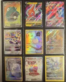 Fully Loaded 360 Pokemon Card Hit Binder - EX/V/VMAX/Vstar/IR/Promos No Reserve - Image 1
