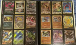 Fully Loaded 360 Pokemon Card Hit Binder - EX/V/VMAX/Vstar/IR/Promos No Reserve - Image 2