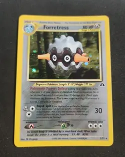 Pokemon TCG Cards Forretress 2/75 Neo Discovery Holo Rare - Image 1