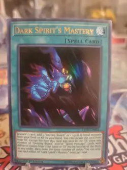 Dark Spirit's Mastery LED5-EN004 1st Edition Ultra Rare Yugioh Card - Image 5