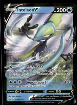 SWSH: Sword & Shield Promo Cards #SWSH016 Inteleon V - Image 1