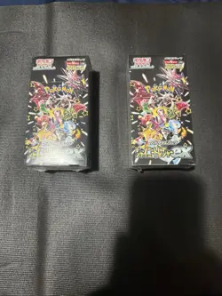 Pokemon Card Shiny Treasure ex 2 Booster Boxes Scarlet & Violet High Class pack - Image 1