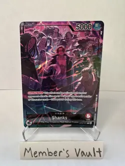 Shanks (English Version 2nd Anniversary Set) OP09-001 One Piece Promotion Cards - Image 1