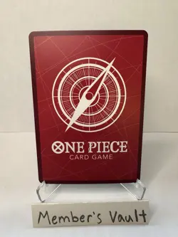 Shanks (English Version 2nd Anniversary Set) OP09-001 One Piece Promotion Cards - Image 2