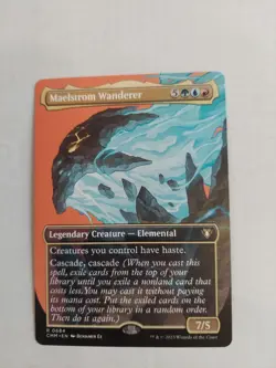 Maelstrom Wanderer (Borderless) Commander Masters Regular - Image 1