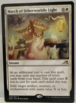 March of Otherworldly Light Kamigawa: Neon Dynasty Regular - Image 1