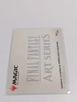 Art Series Summon: Leviathan 38/53: Final Fantasy MTG (NM) - Image 2