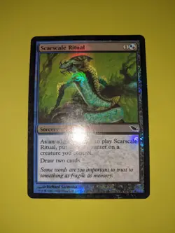 FOIL Scarscale Ritual x1 Shadowmoor 1x Magic the Gathering MTG - Image 1