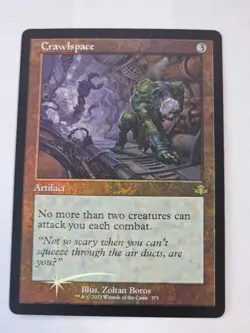 MTG - Crawlspace FOIL Retro Frame - Dominaria Remastered - Image 1