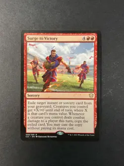 Surge to Victory - Commander 2021 - MTG - MAGIC THE GATHERING - Image 1