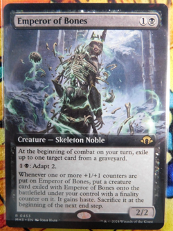 Emperor of Bones (Extended Art) Modern Horizons 3 Regular - Image 1