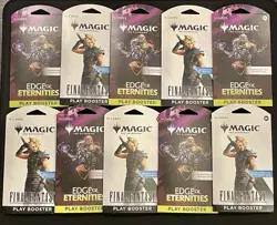10x MTG Play Boosters [5x Edge of Eternities + 5x Final Fantasy] FACTORY NEW - Image 1