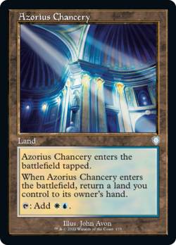 AZORIUS CHANCERY mtg NM-M The Brothers War Commander Unc Retro Frame - Image 1