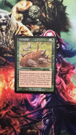 Food Chain Mercadian Masques Magic MTG NM English x1 - Image 1