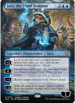 Jace, the Mind Sculptor (Borderless, foil) - Image 1