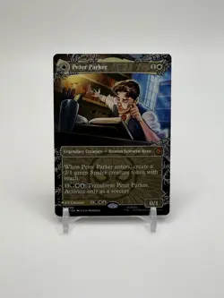 MTG - Peter Parker - Amazing Spider-Man - Borderless - SPM 208 - Non Foil - NM - Image 1