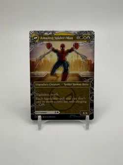 MTG - Peter Parker - Amazing Spider-Man - Borderless - SPM 208 - Non Foil - NM - Image 2