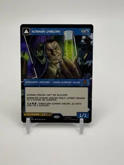 Magic The Gathering Spider-Man Norman Osborn Borderless Non-Foil Mythic NM MTG - Image 1