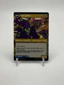 Magic The Gathering Spider-Man Norman Osborn Borderless Non-Foil Mythic NM MTG - Image 2