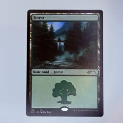 Forest (109) (Bob Ross) Secret Lair Drop MTG NM - Image 1