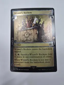 Wizard's Rockets (Showcase Scrolls) Universes Beyond: the Lord of the Rings Foil - Image 1