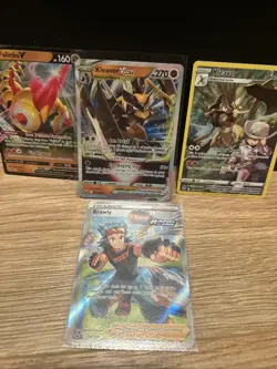 Pokemon TCG full art kleavor,falink,brawly - Image 1