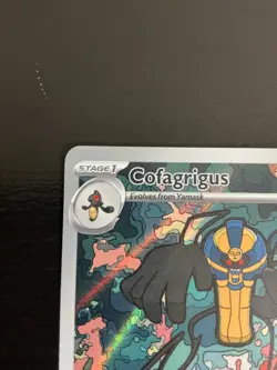 2025 Pokemon SV White Flare WHT EN Cofagrigus Illustration Rare #123/086 - Image 4