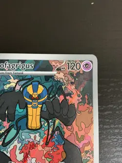 2025 Pokemon SV White Flare WHT EN Cofagrigus Illustration Rare #123/086 - Image 5