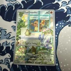 Pokemon Center Stamped Charmander SVP044 Obsidian Flames ETB Promo - Image 1