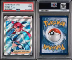 Pokemon 2021 Sword & Shield Shining Fates #072 FA/Skyla PSA 9 - Image 3