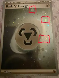 Pokemon 151 HD Cosmo Metal Energy With HD Arrow Swirl - Image 1
