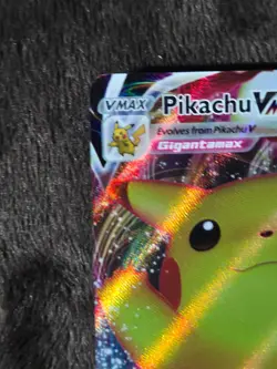 Pokemon TCG: Pikachu VMAX Celebrations SWSH062 Full Art Black Star Promo NM - Image 5