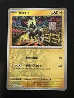 POKEMON TCG BLITZLE 062/182 PARADOX RIFT REVERSE HOLO ENGLISH - Image 1